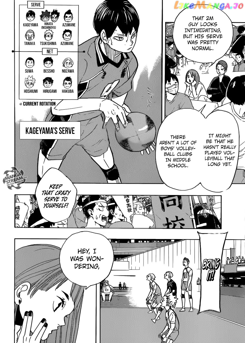 Haikyuu!!, Chapter 350 image 05